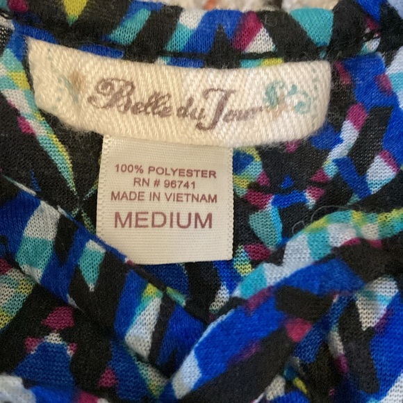 Colorful Blue Top - Picture 6 of 6